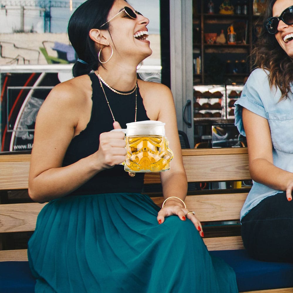 Original Stormtrooper Ölglas – Stormtrooper Thumbs Up