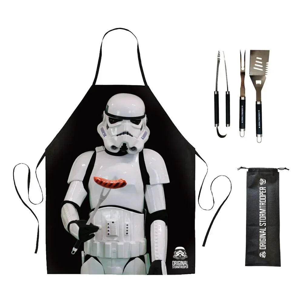 Original Stormtrooper Barbecue Set – Officiellt Licensierad Grilluppsättning Thumbs Up