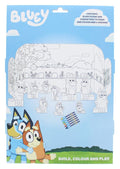 Bluey Colouring and Play World Set