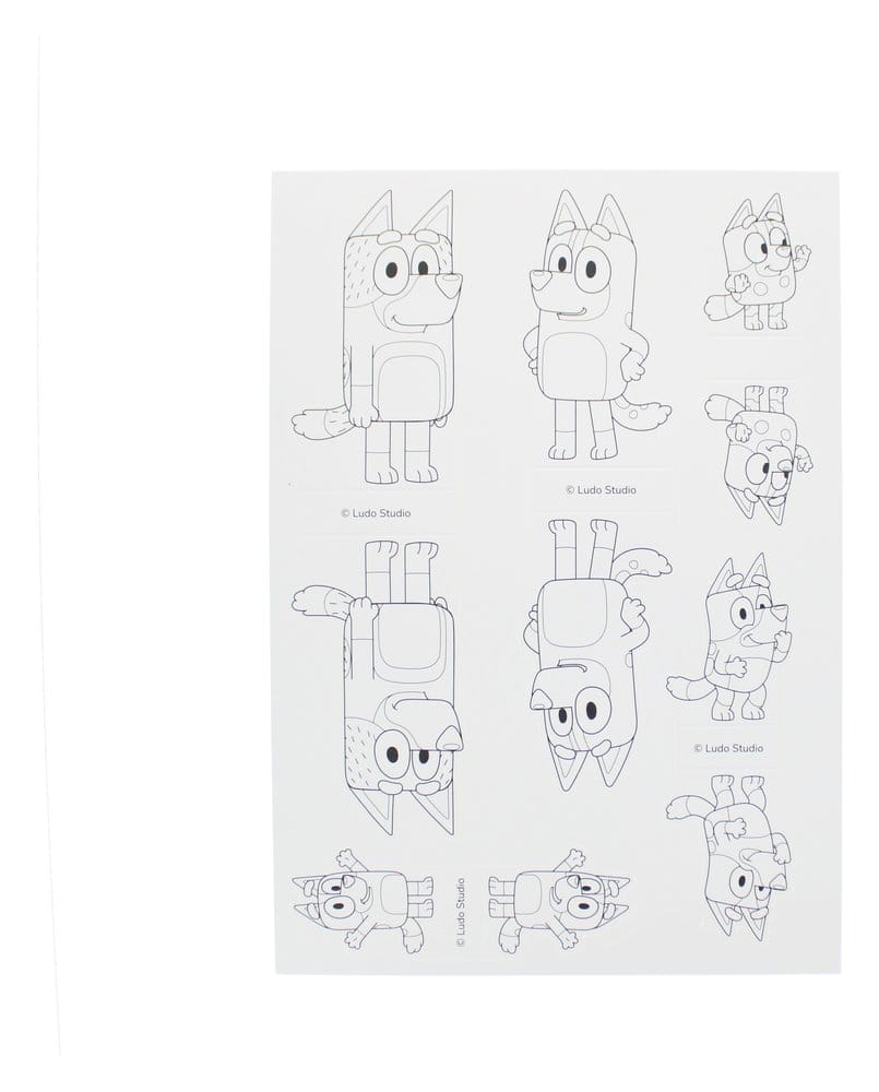 Bluey Colouring and Play World Set