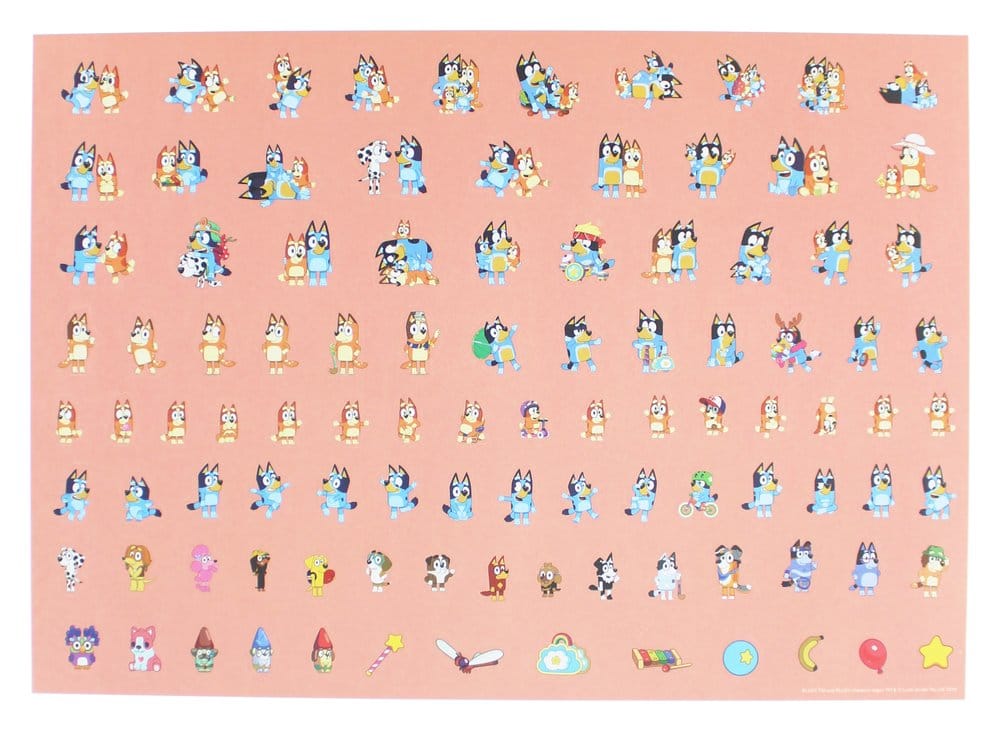 Bluey belöningsschema set