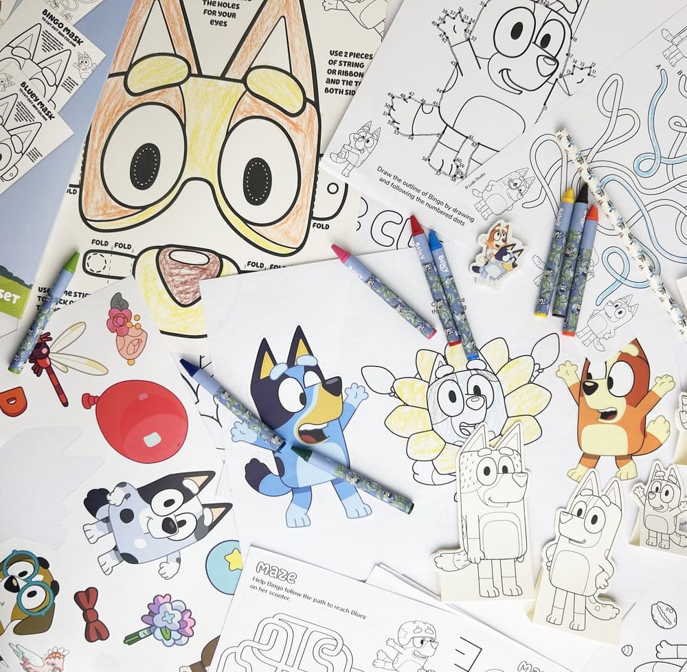 Bluey Play & Learning Poster Set
