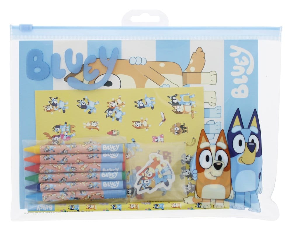 Bluey 11-delars set med skrivartiklar
