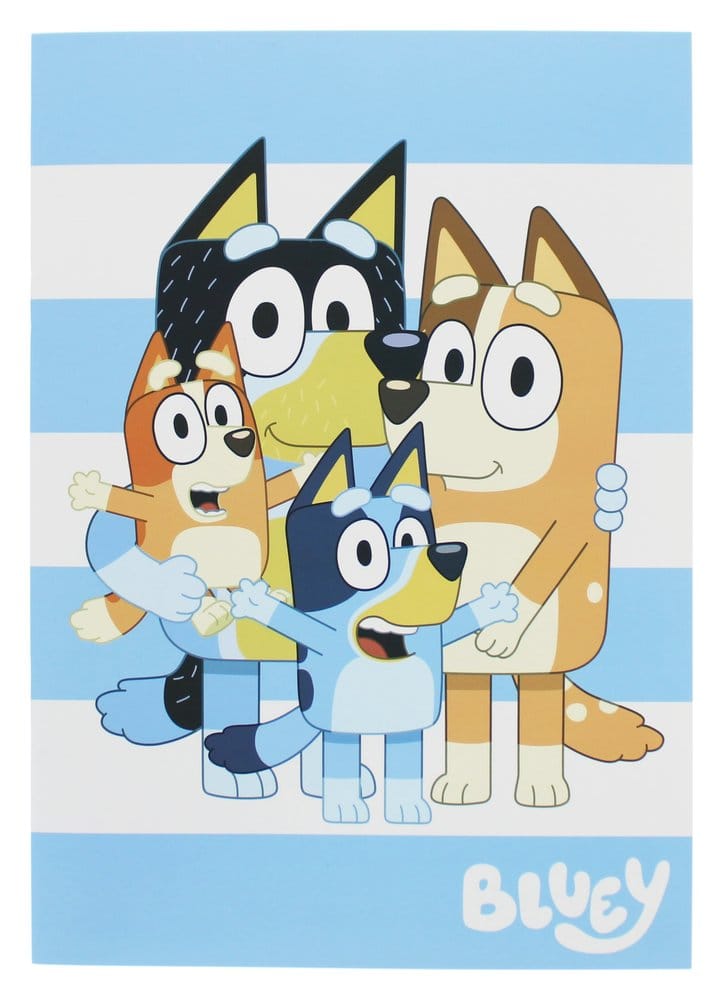 Bluey 11-delars set med skrivartiklar