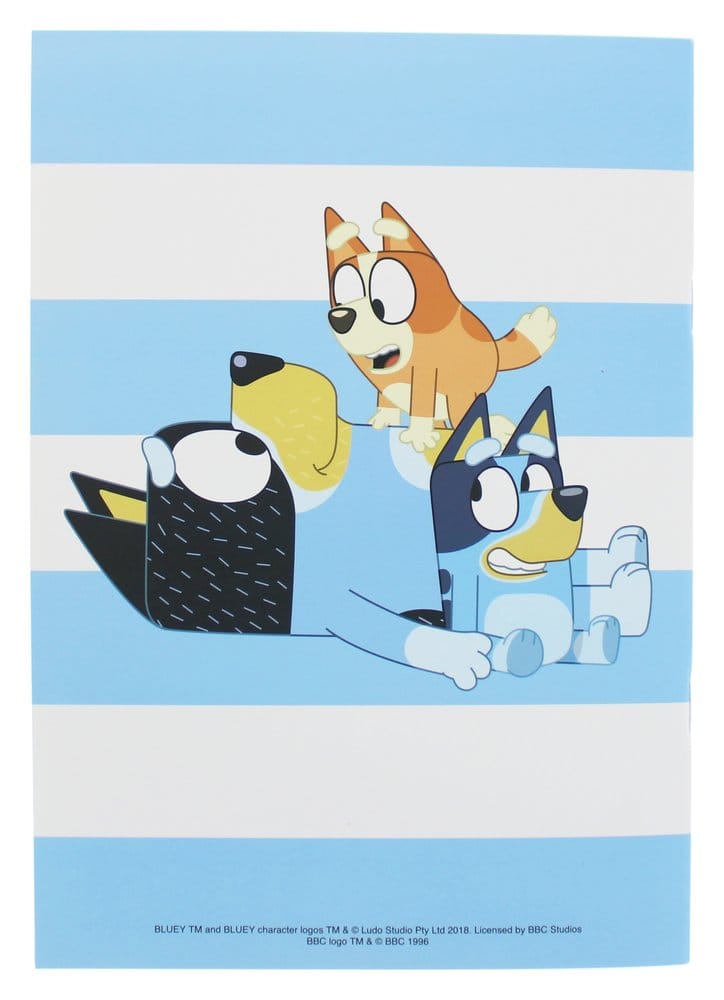Bluey 11-delars set med skrivartiklar