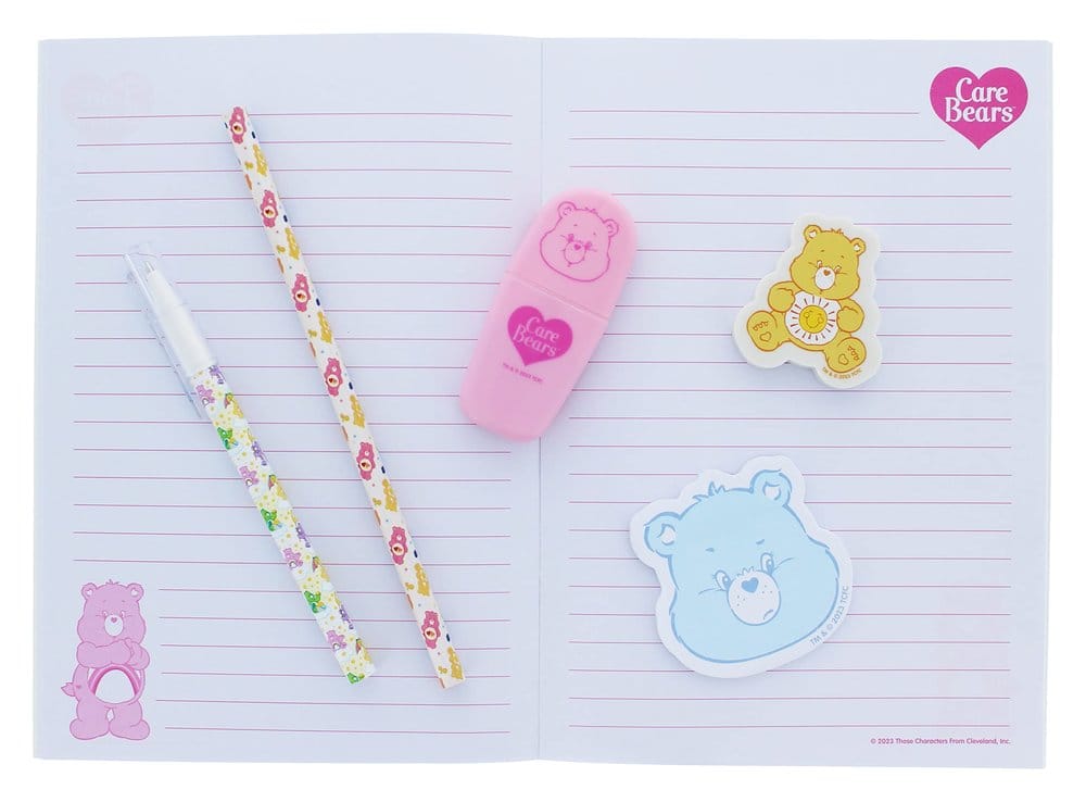 Care Bears 7-delars stationery set