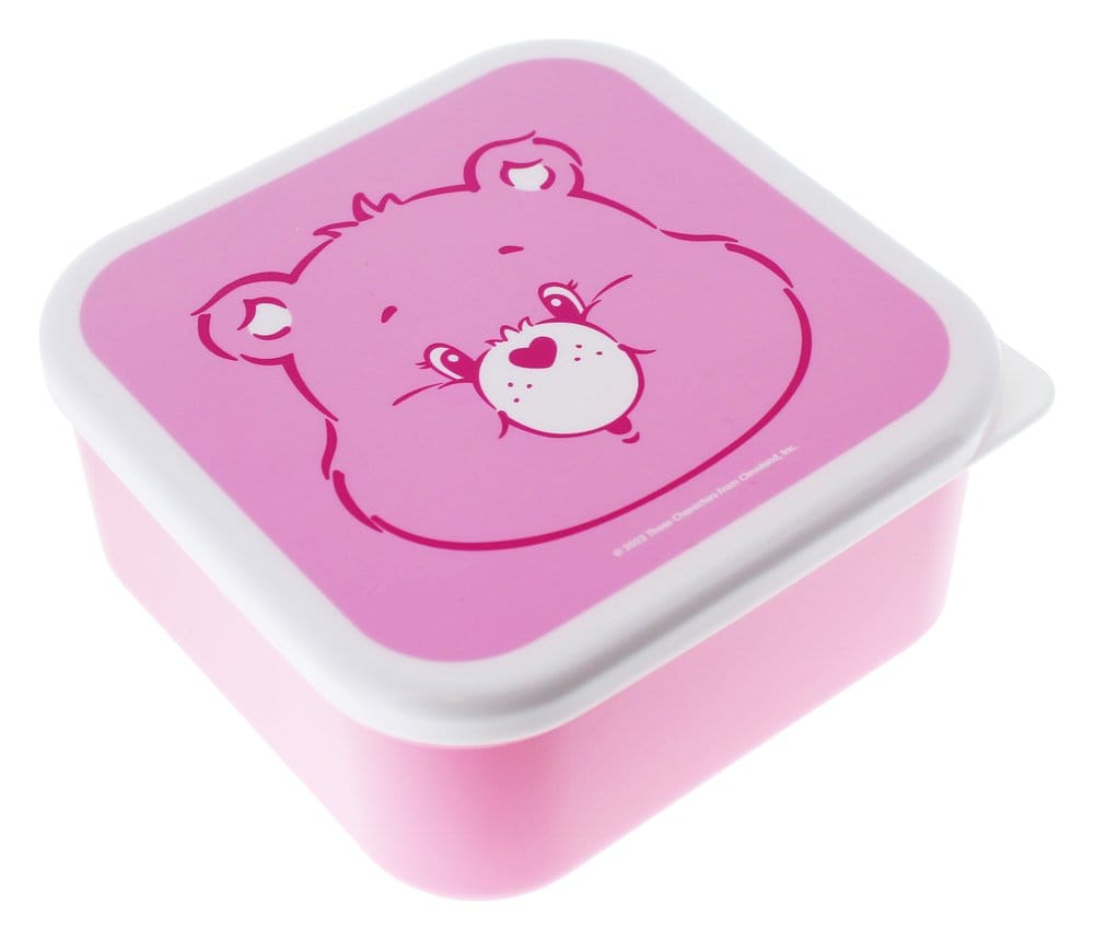 Care Bears Snack Box Set med 3 snackboxar