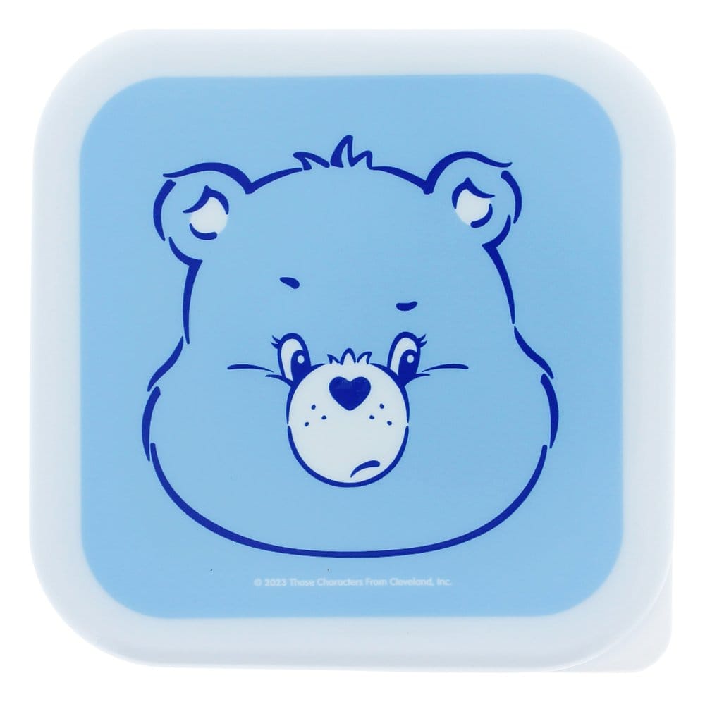 Care Bears Snack Box Set med 3 snackboxar
