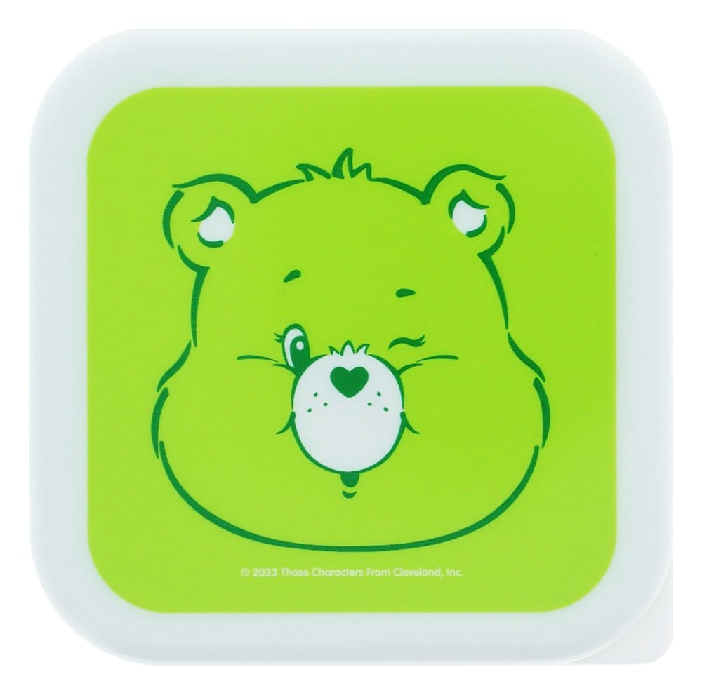 Care Bears Snack Box Set med 3 snackboxar