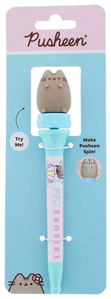 Pusheen Spinny-penna Leisure Club blå