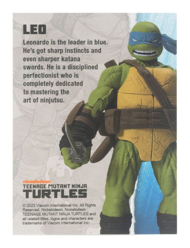 Teenage Mutant Ninja Turtles BST AXN Actionfigur Leonardo (IDW Comics) 13 cm The Loyal Subjects