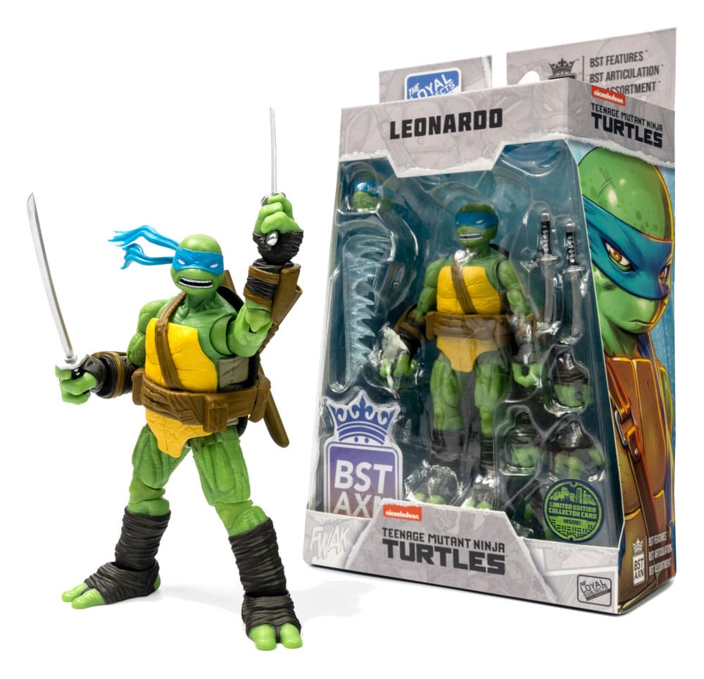 Teenage Mutant Ninja Turtles BST AXN Actionfigur Leonardo (IDW Comics) 13 cm The Loyal Subjects