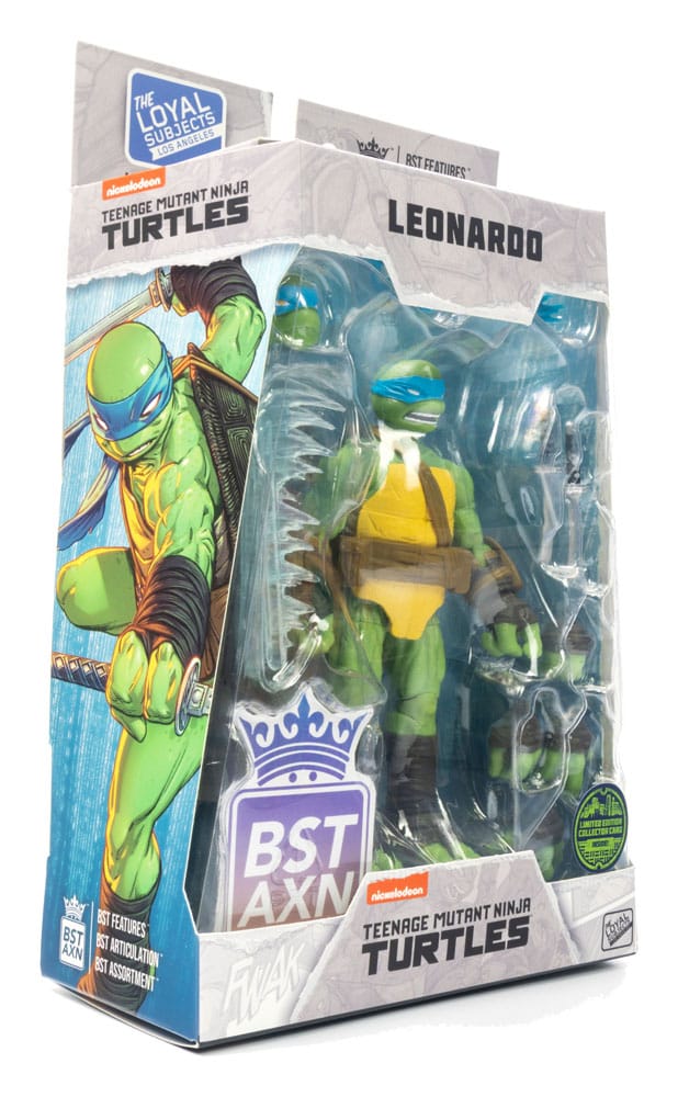 Teenage Mutant Ninja Turtles BST AXN Actionfigur Leonardo (IDW Comics) 13 cm The Loyal Subjects