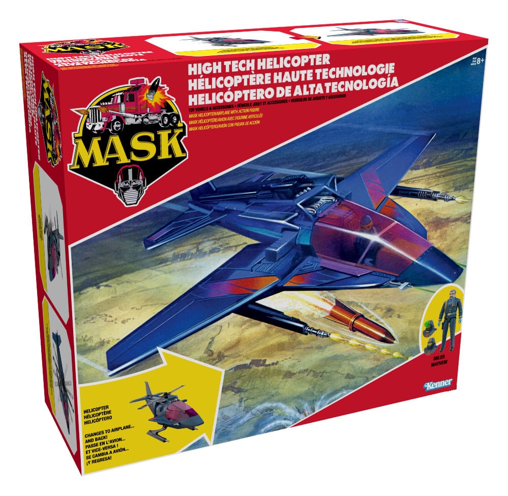 M.A.S.K. Vehicle High Tech Helicopter The Loyal Subjects