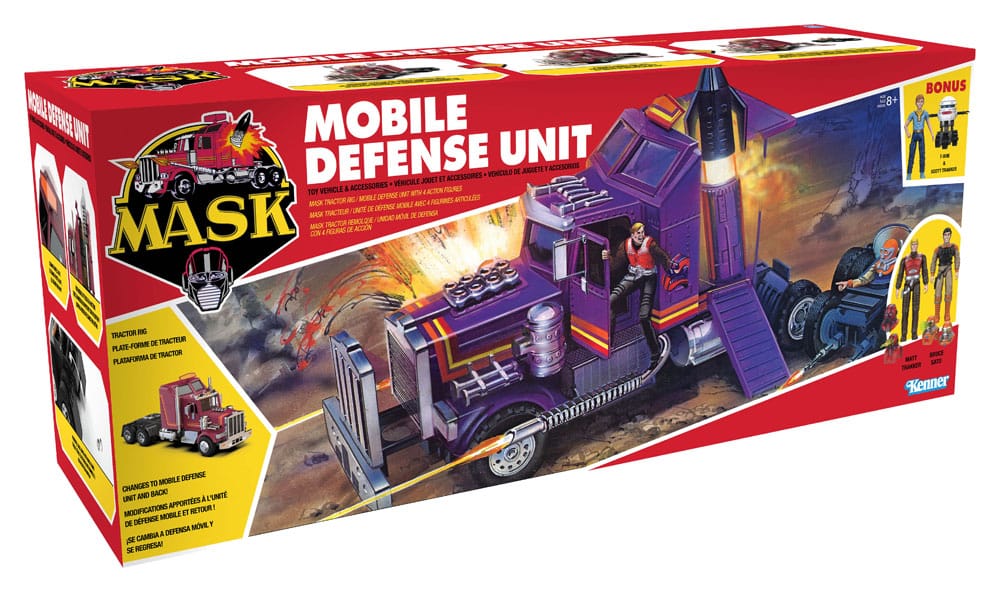 M.A.S.K. Vehicle Mobile Defense Unit Limited Edition