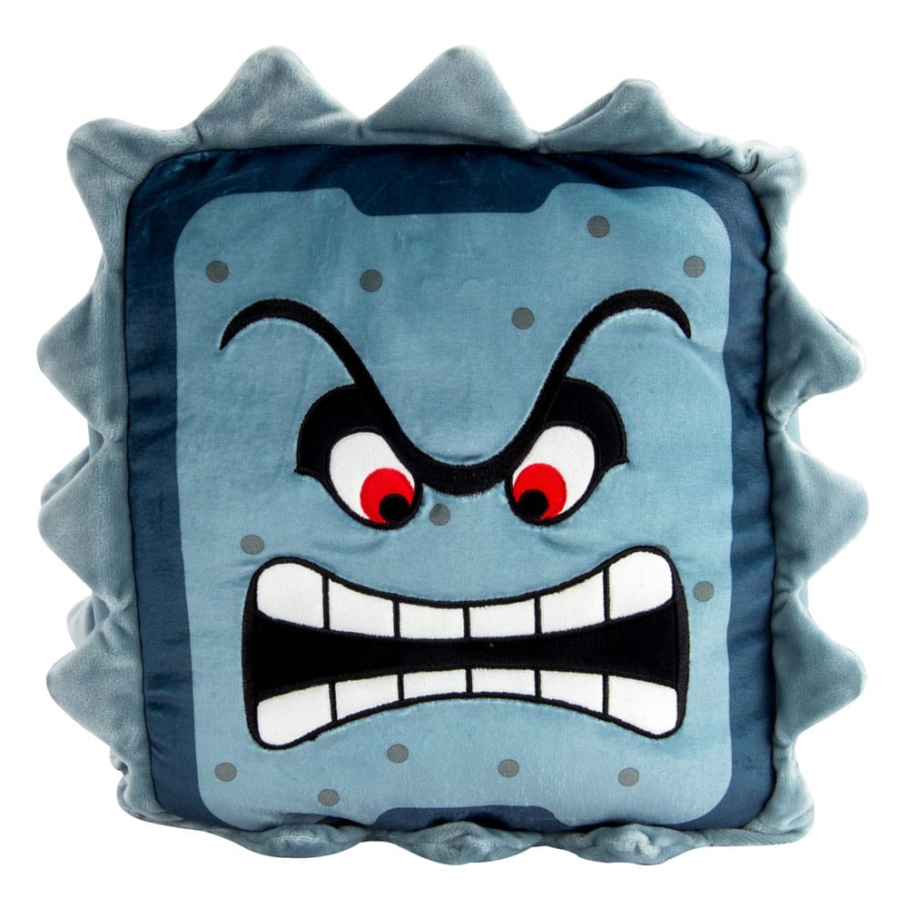 Super Mario Mocchi-Mocchi Mega Plush Figur Thwomp 38 cm Tomy