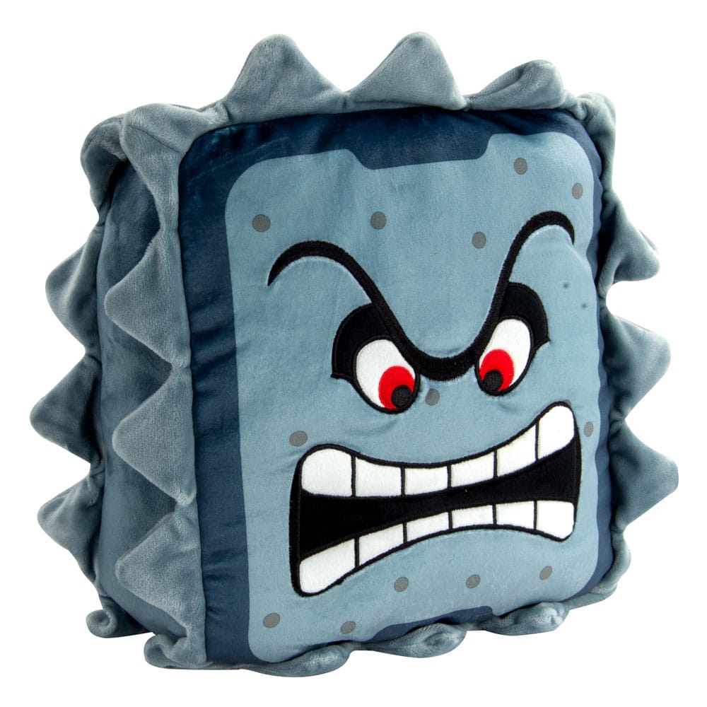 Super Mario Mocchi-Mocchi Mega Plush Figur Thwomp 38 cm Tomy