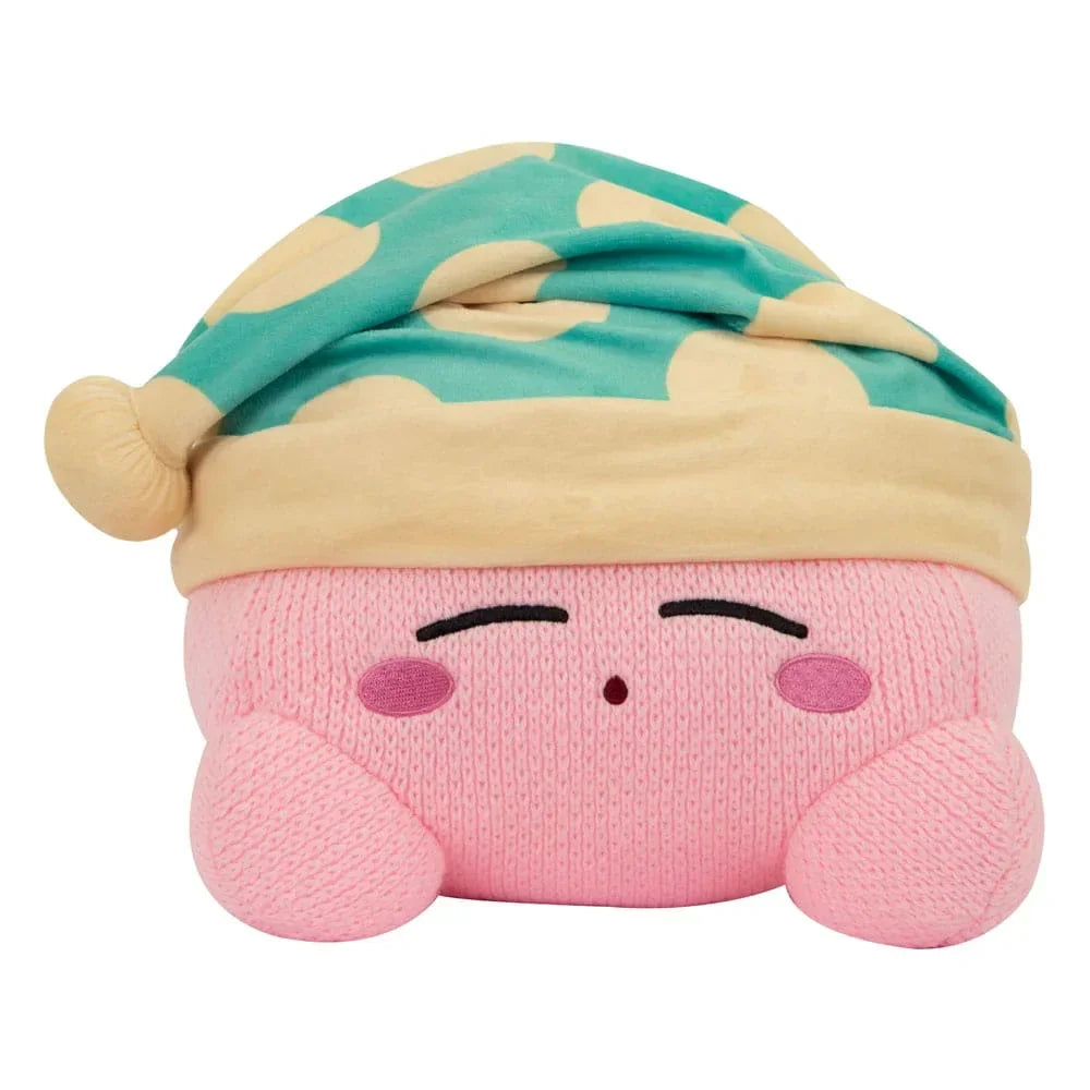 Kirby Nuiguru-Knit Gosedjur - Sleeping Mega 25 cm Tomy