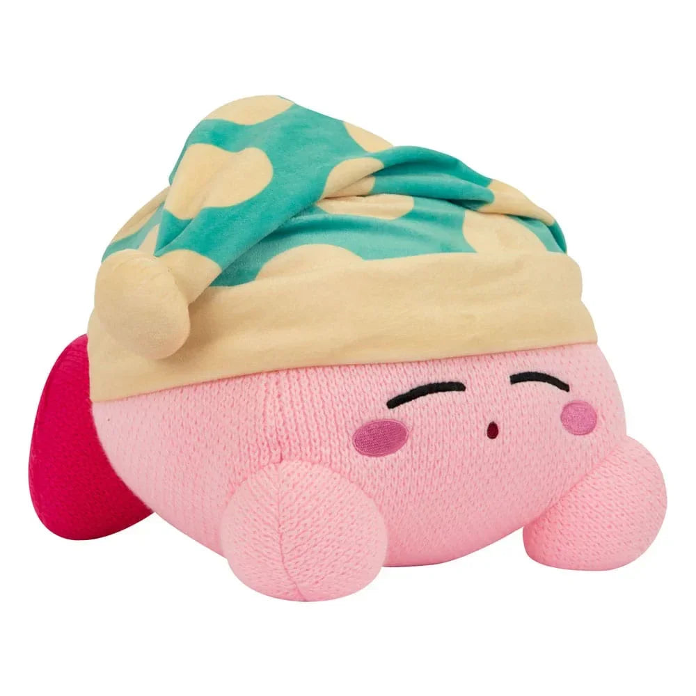 Kirby Nuiguru-Knit Gosedjur - Sleeping Mega 25 cm Tomy