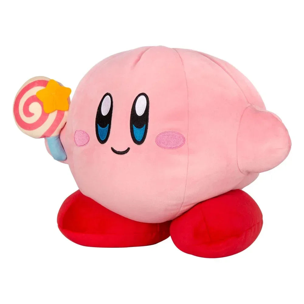 Kirby Mocchi-Mocchi Mega Plush Figur - 33 cm med magisk stav Tomy
