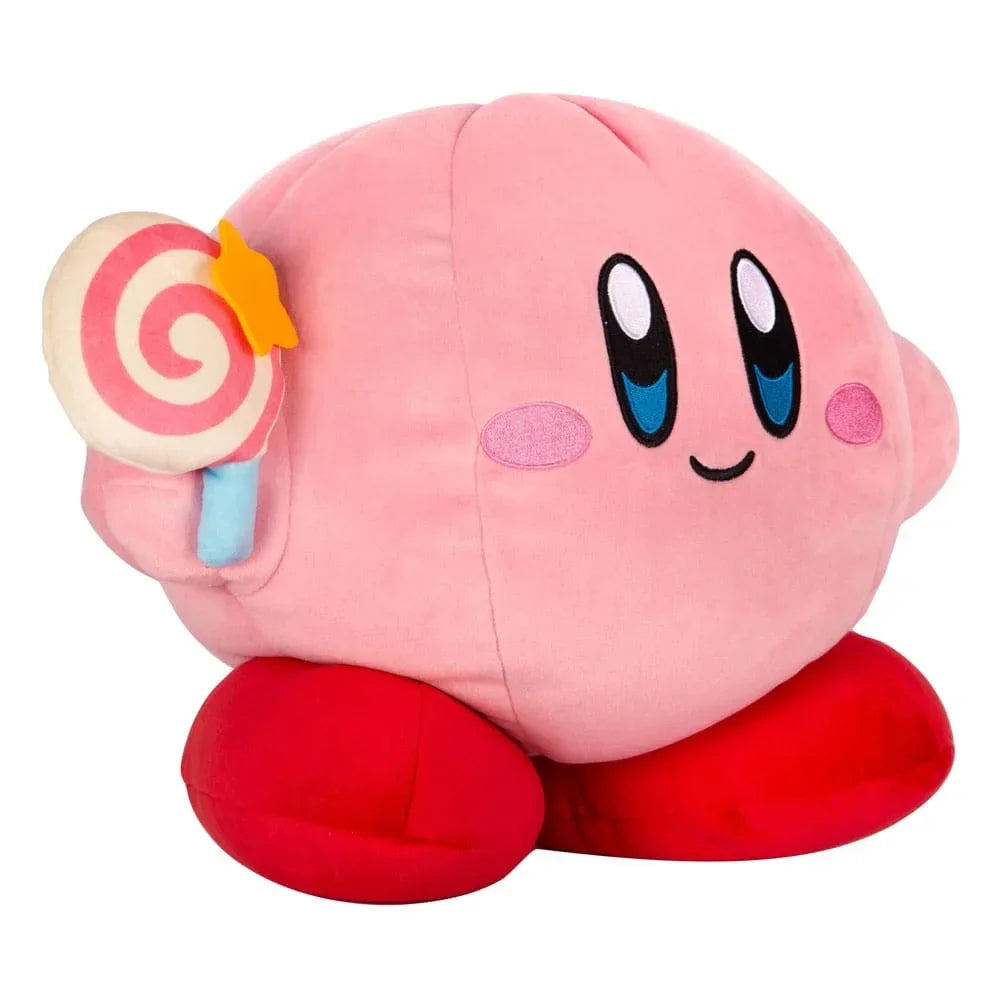 Kirby Mocchi-Mocchi Mega Plush Figur - 33 cm med magisk stav Tomy