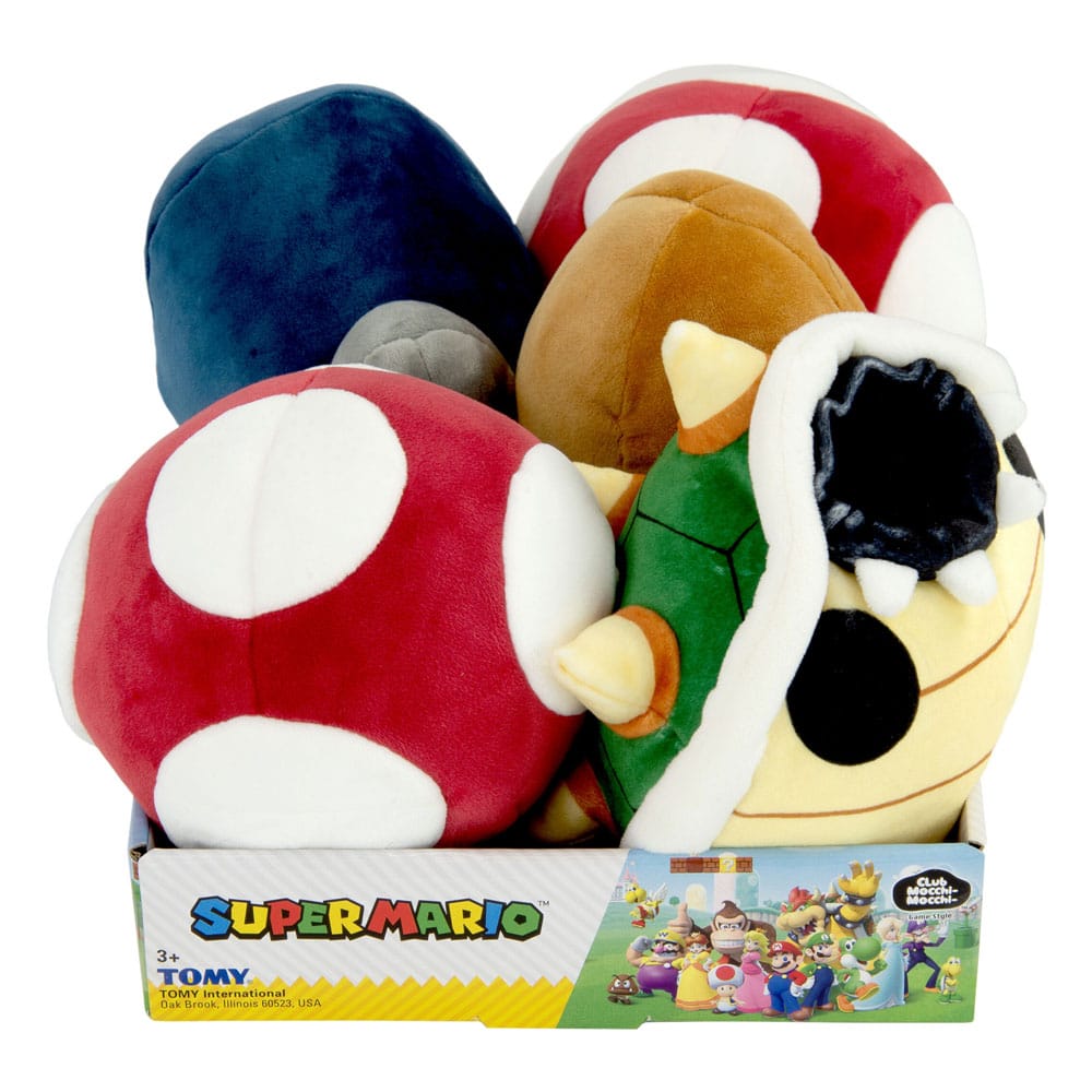 Super Mario Mocchi-Mocchi Junior gosedjur Wave 11 15 cm Sortiment (5) Tomy