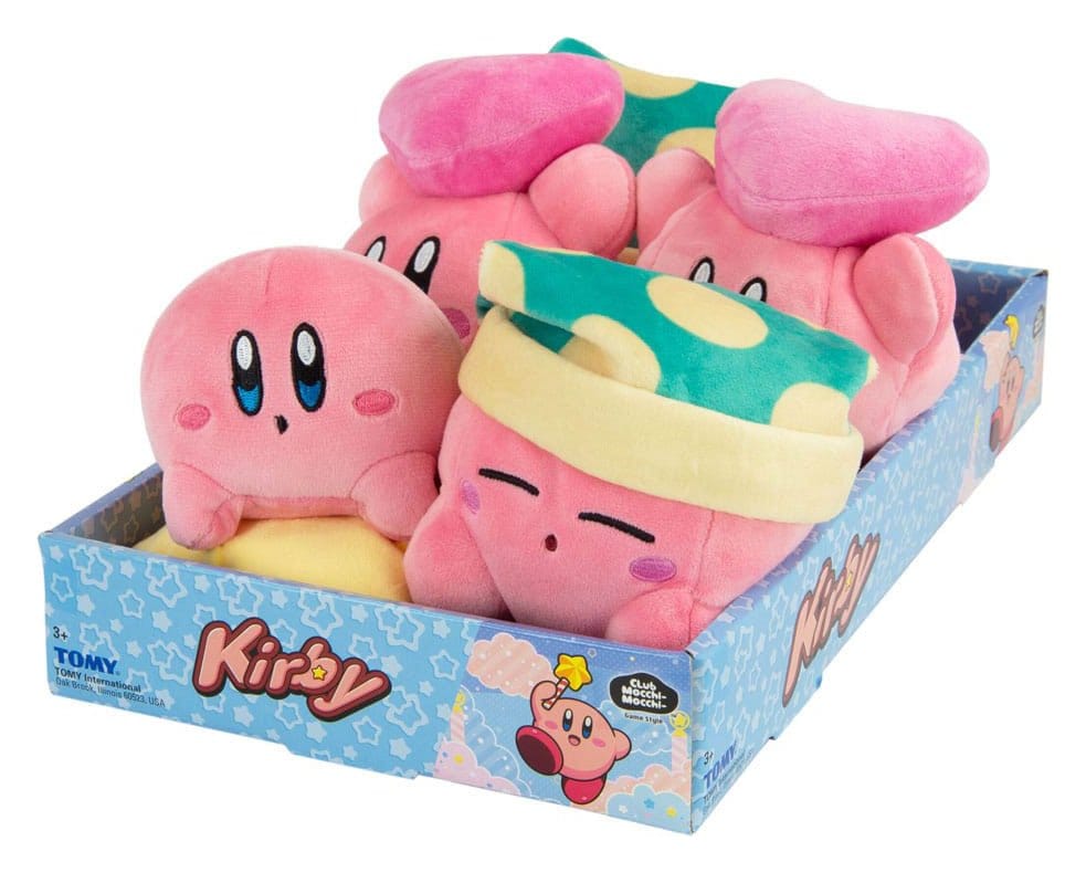Kirby Mocchi-Mocchi Junior mjukisdjur Våg 5, 15 cm, sortiment (5 st)