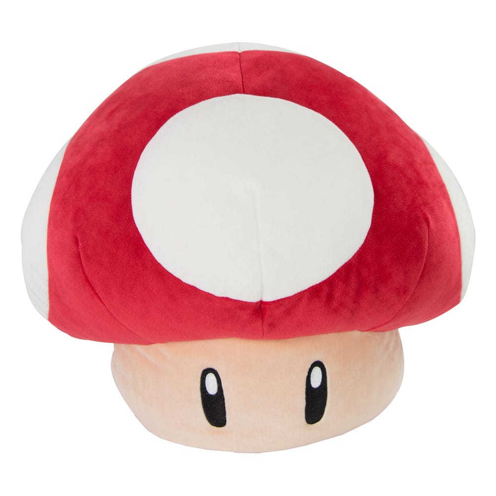Super Mario Mocchi-Mocchi Mega Plush Figur Super Mushroom Röd 36 cm Tomy