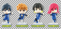 Blue Lock Twinchees Mini Figurer - 5 cm Blindpack (24 stycken) Takara Tomy