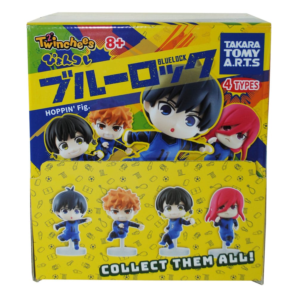 Blue Lock Twinchees Mini Figurer - 5 cm Blindpack (24 stycken) Takara Tomy