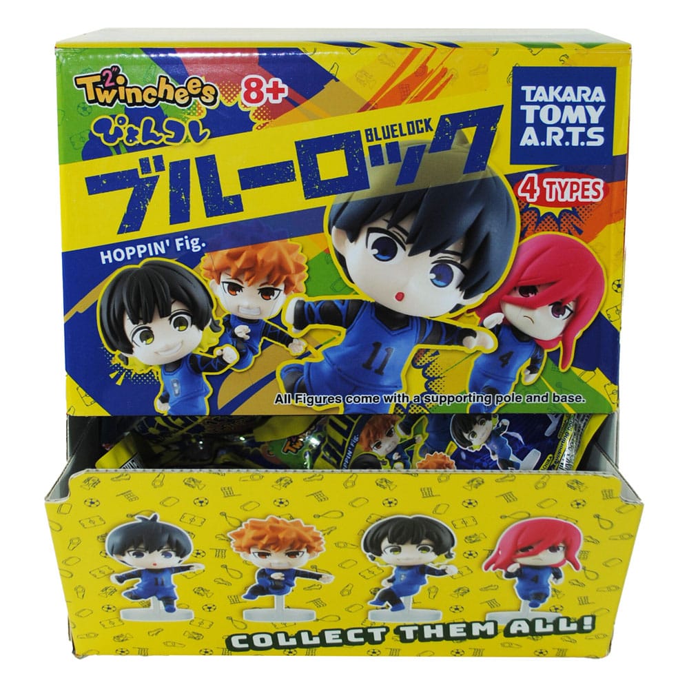 Blue Lock Twinchees Mini Figurer - 5 cm Blindpack (24 stycken) Takara Tomy