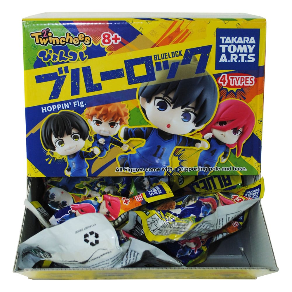 Blue Lock Twinchees Mini Figurer - 5 cm Blindpack (24 stycken) Takara Tomy