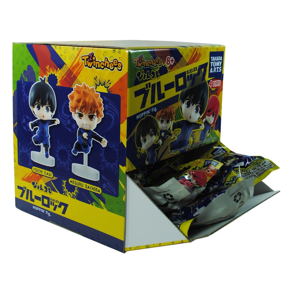 Blue Lock Twinchees Mini Figurer - 5 cm Blindpack (24 stycken) Takara Tomy