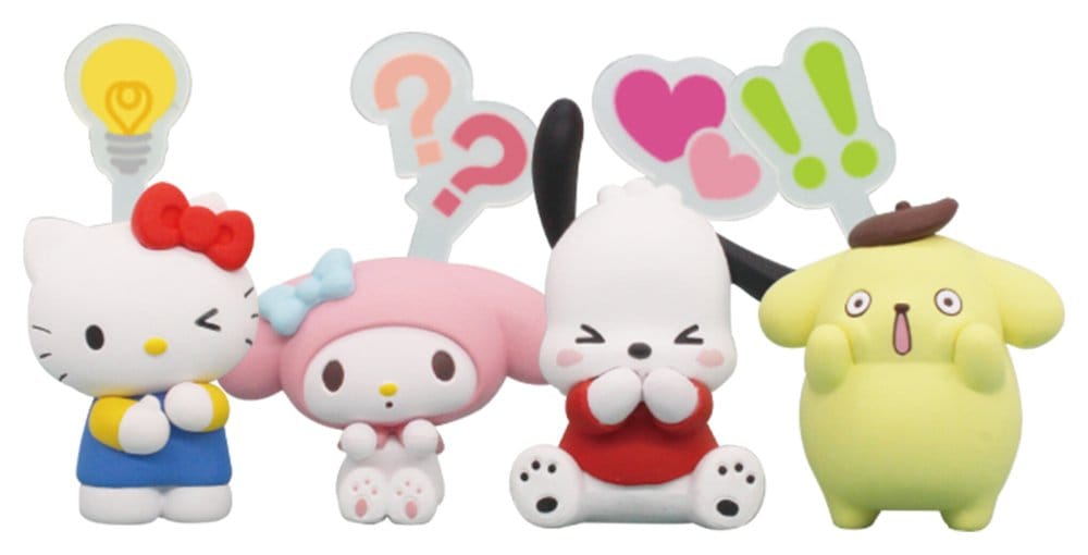 Sanrio Twinchees Mini Figurer Hello Kitty & Vänner Pikon Mind 5 cm Blindpack Display (24) Takara Tomy