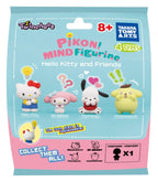 Sanrio Twinchees Mini Figurer Hello Kitty & Vänner Pikon Mind 5 cm Blindpack Display (24) Takara Tomy