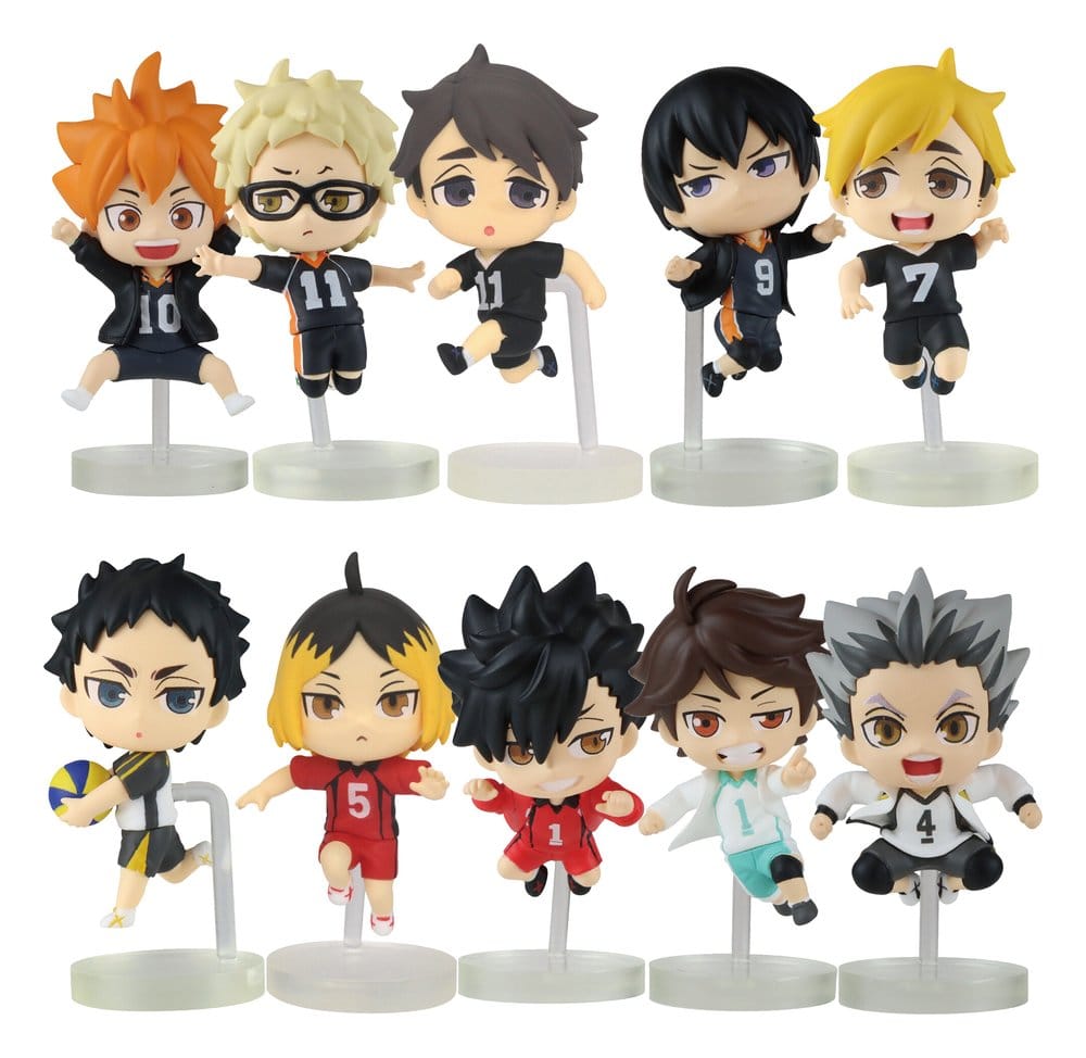 Haikyu!! Twinchees Mini Figurer Hoppin' 5 cm Blind Pack Display (24) Takara Tomy