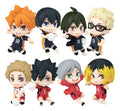 Haikyu!! Twinchees Dangler Mini Figurer Defofig! 5 cm Blind Pack Display (24) Takara Tomy