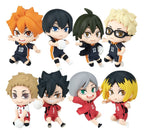 Haikyu!! Twinchees Dangler Mini Figurer Defofig! 5 cm Blind Pack Display (24) Takara Tomy