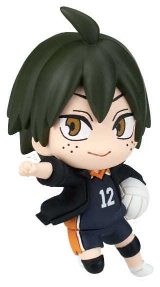 Haikyu!! Twinchees Dangler Mini Figurer Defofig! 5 cm Blind Pack Display (24) Takara Tomy