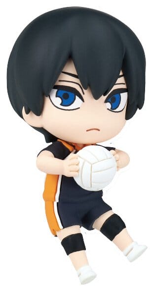 Haikyu!! Twinchees Dangler Mini Figurer Defofig! 5 cm Blind Pack Display (24) Takara Tomy