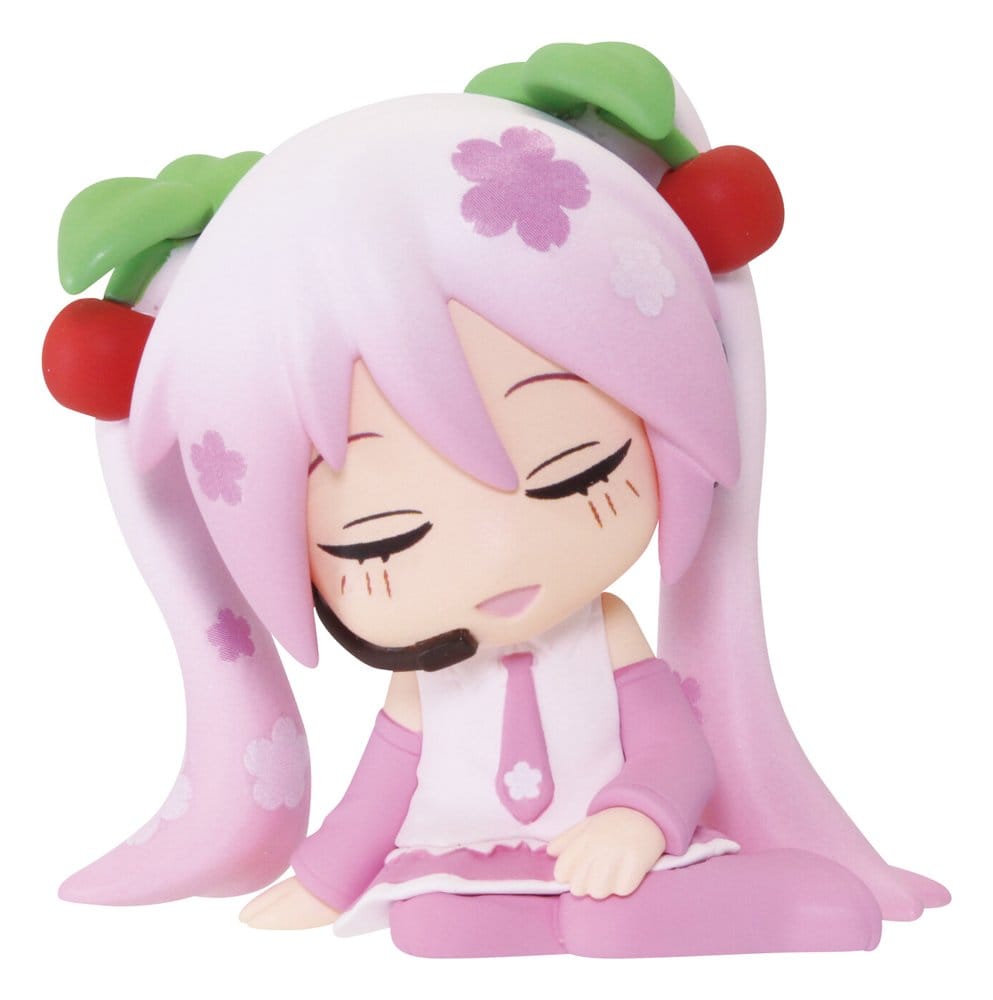 Hatsune Miku Twinchees Mini Figurer Lil' Sleepers Wave 3 5 cm Blind Pack Display (24) Takara Tomy