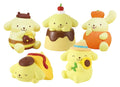 Sanrio Twinchees Mini Figurer Pompompurin Min Favoritfärg 5 cm Blindpack Display (24) Takara Tomy