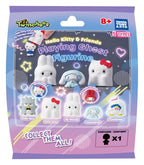 Sanrio Twinchees Mini Figurer Hello Kitty & Vänner Spelande Spöke 5 cm Blind Pack Display (24) Takara Tomy