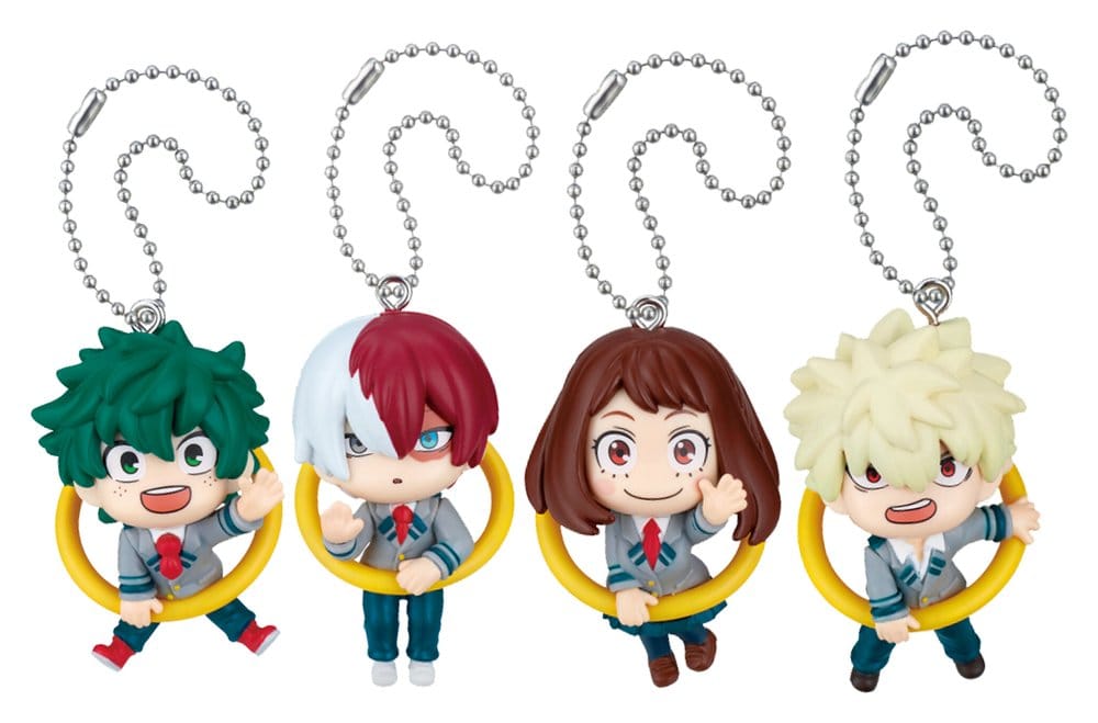 My Hero Academia Konnichi-wa Danglers Nyckelrings 3 cm Mystery Capsule Display (12) Takara Tomy
