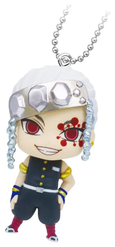 Demon Slayer: Kimetsu no Yaiba Swing Danglers Nyckelrings 3 cm Mystery Capsule Display (12) Takara Tomy