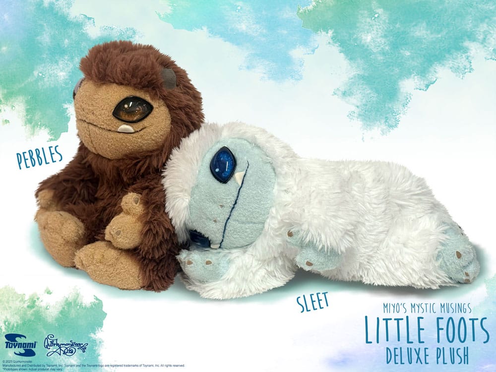 Little Foots Gosedjur Yeti Deluxe 41 cm Assortment (6) Toynami