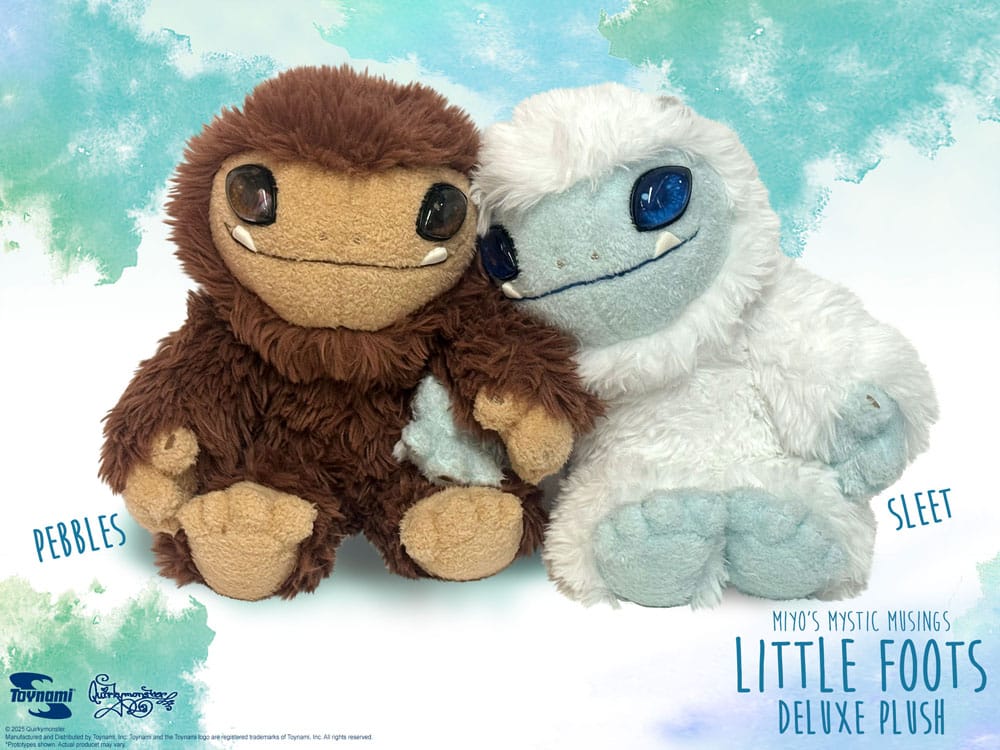 Little Foots Gosedjur Yeti Deluxe 41 cm Assortment (6) Toynami