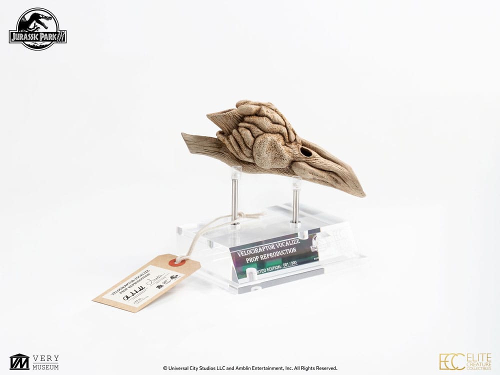 Jurassic Park III Prop Replica 1/1 Velociraptor Resonance Chamber 18 cm Elite Creature Collectibles