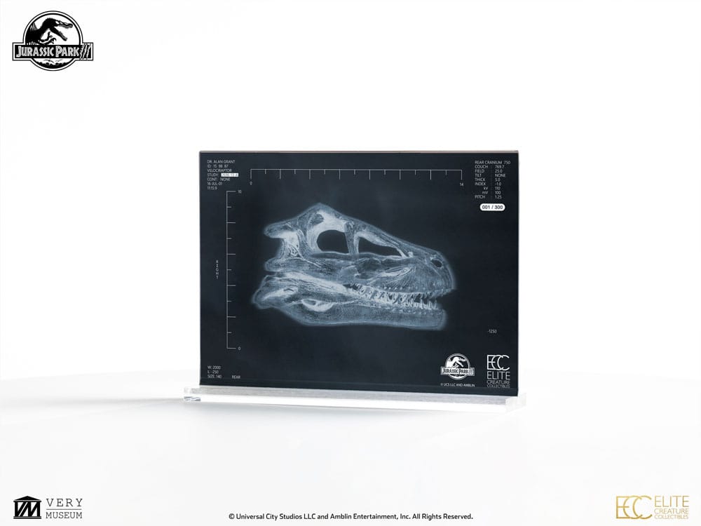 Jurassic Park III Prop Replica 1/1 Velociraptor Resonance Chamber 18 cm Elite Creature Collectibles