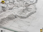 Jurassic Park Topografisk Karta Isla Nublar Elite Creature Collectibles